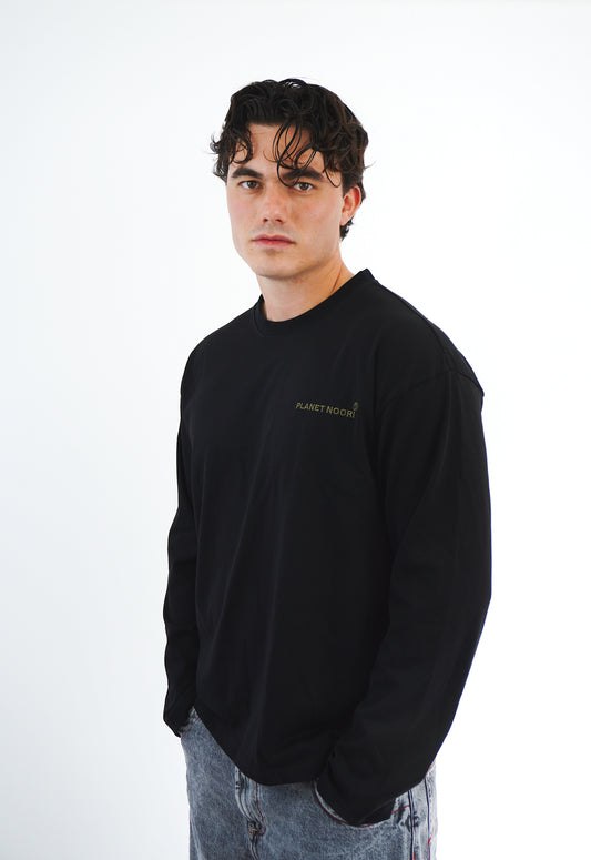 Planet Noori Long Sleeve - Black